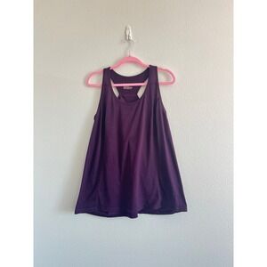 Livi Purple Racerback Tank Top 14/16 Clean Girl Pilates Off-Duty Model Effortles
